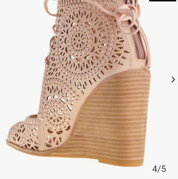 🔥NEW Jeffrey Campbell Rayos Leather Sandals - Picture 5 of 5